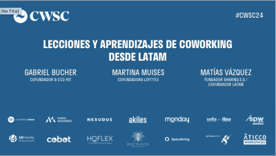 Lecciones y aprendizajes de Coworking desde Latam