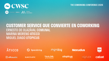 Customer service que convierte en coworking