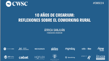 10 años de Crearium: reflexiones sobre el coworking rural